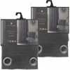 TOILINUX Lot De 2 Rideaux Isolants Tim 8 œillets – 140 X 260 Cm – Gris marque pas cher en ligne 16