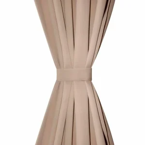 boutique pas cher VIDAXL Rideaux Occultants A Fentes 2 Pcs Creme 135 X 245 Cm 9