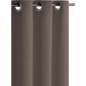 Le Linge De Jules Lot De 2 Rideaux Occultants 140×260 Cm Taupe officiel 7