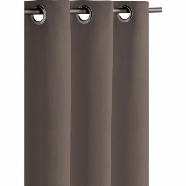 Le Linge De Jules Lot De 2 Rideaux Occultants 140×260 Cm Taupe officiel 3