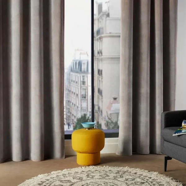 ATMOSPHERA Rideau Lilou – 140 X 260 Cm – Gris Clair Prestation Et Rapide 3