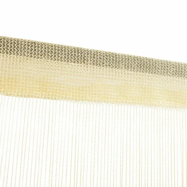 VIDAXL Rideau En Fils 2 Pcs 140 X 250 Cm Creme des prix incroyables 4