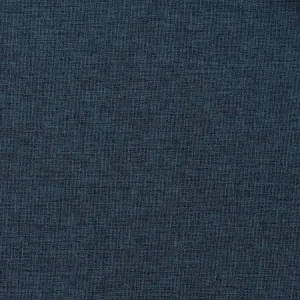 VIDAXL Rideau Occultant D’aspect De Lin Avec Crochets Bleu 290×245 Cm Boutique 12