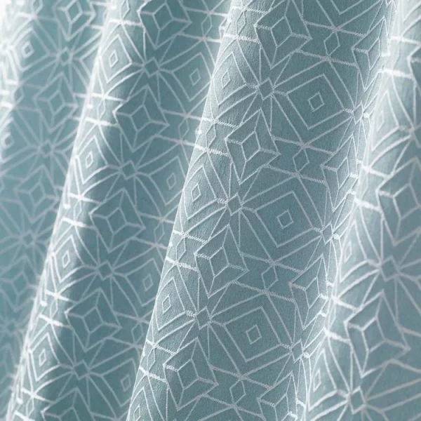 Paris Prix Rideau Jacquard Dynastie 140x260cm Bleu pas cher en vente 3