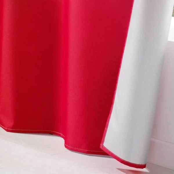 grande marque pas cher Paris Prix Rideau à Oeillets Icemount 140x260cm Rouge 3