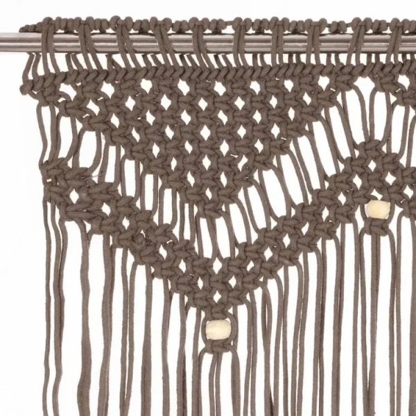 ATMOSPHERA Rideau En Polyester Modèle Léon – 140 X 260 Cm – Lin outlet soldes 1
