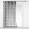 acheter Paris Prix Rideau à Œillets Tissé Aloria 140x240cm Gris 7