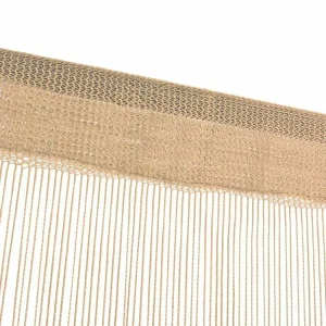 en vente VIDAXL Rideau En Fils 2 Pcs 100 X 250 Cm Beige 10