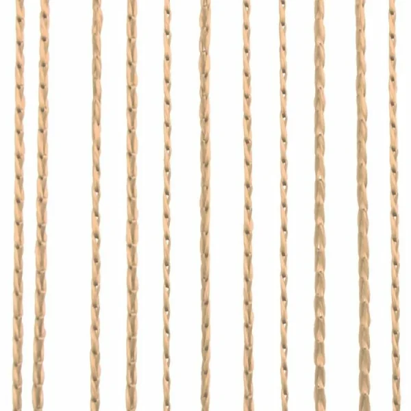 en vente VIDAXL Rideau En Fils 2 Pcs 100 X 250 Cm Beige 5