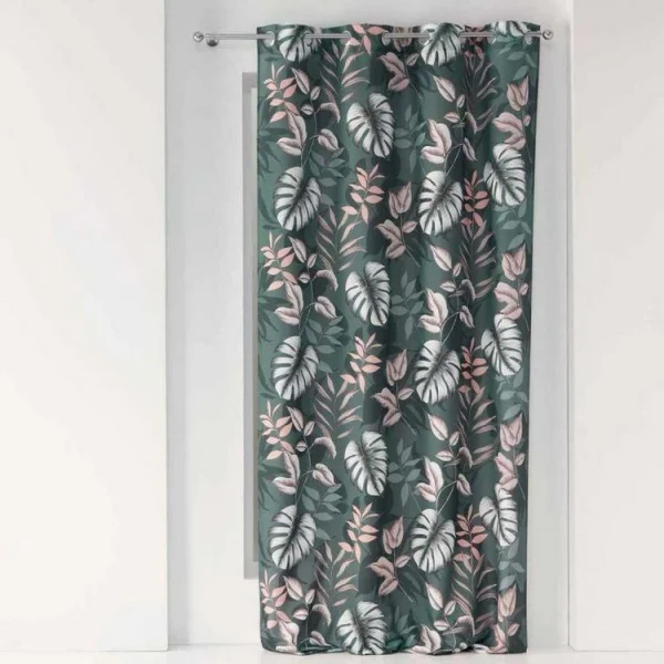 Paris Prix Rideau à Œillets Jardin Intérieur 140x260cm Vert magasins pour 1