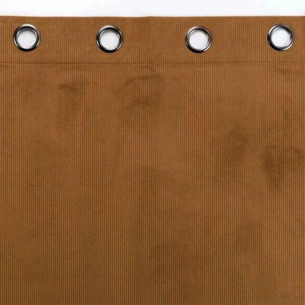 vente en ligne pas cher Paris Prix Rideau à Œillets Casual 140x260cm Camel 4