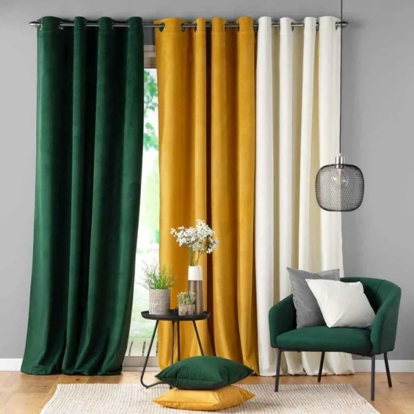 vente en ligne pas cher Paris Prix Rideau à Œillets Casual 140x260cm Camel 5