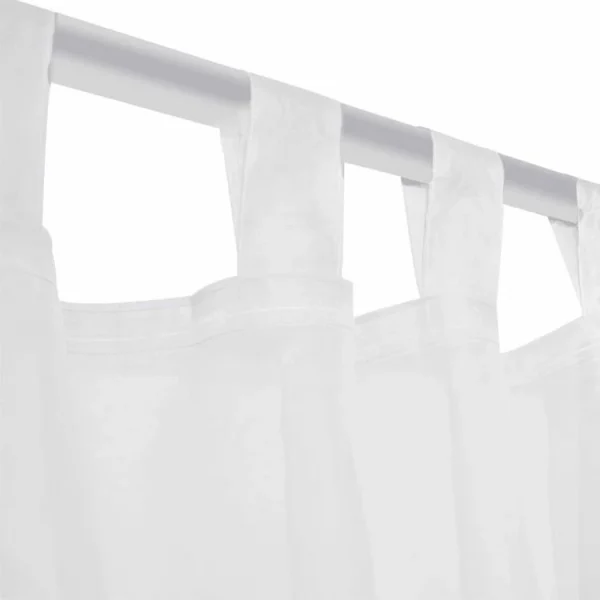 offre spéciale VIDAXL Rideaux Occultants Avec Anneaux En Metal 2 Pcs Bleu 140×245 Cm 5