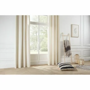 à prix très bas TOILINUX Lot De 2 Rideaux Panama – 140 X 260 Cm – Ivoire 9