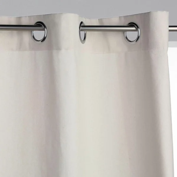à prix très bas TOILINUX Lot De 2 Rideaux Panama – 140 X 260 Cm – Ivoire 5