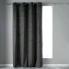 Paris Prix Rideau à Œillets Velvetine 140x280cm Anthracite à prix réduits 19