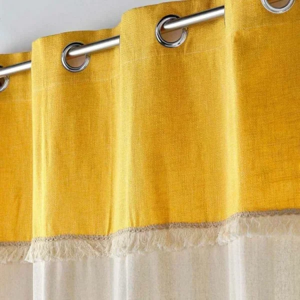 achetez Paris Prix Rideau à Œillets Cancun 140x240cm Jaune 3