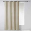 Paris Prix Rideau à Œillets Newton 140x260cm Beige Authenticité garantie 13