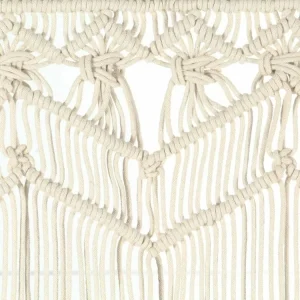 à prix très bas VIDAXL Rideau En Macrame 140×240 Cm Coton 13