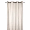 vente chaude Lovely Casa Rideau à œillets 135×260 Cm St Trop Anthracite Coton 8