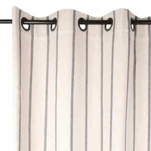 vente chaude Lovely Casa Rideau à œillets 135×260 Cm St Trop Anthracite Coton 8