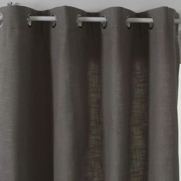 à prix d'occasion ATMOSPHERA Rideau Clem – 140 X 260 Cm – Gris Foncé 1