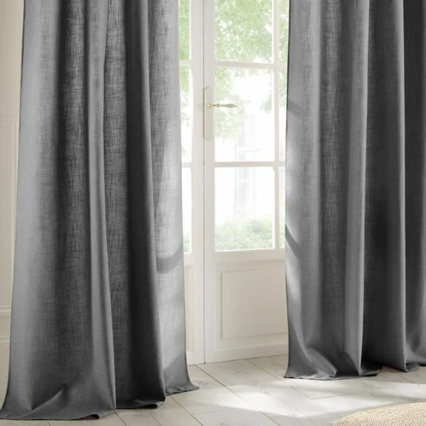 à prix d'occasion ATMOSPHERA Rideau Clem – 140 X 260 Cm – Gris Foncé 3