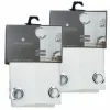 TOILINUX Lot De 2 Rideaux Isolants En Polyester – 140 X 260 Cm – Ivoire Pas Cher soldes France 16