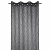 Lovely Casa Voilage à œillets 140×260 Cm Eulalie Anthracite magasin 14