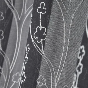 Lovely Casa Voilage à œillets 140×260 Cm Eulalie Anthracite magasin 12