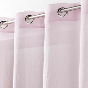 en ligne Paris Prix Rideau Voilage Telma 140x240cm Rose 10