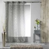 Paris Prix Rideau Voilage Geomatic 140x240cm Gris meilleur service 19