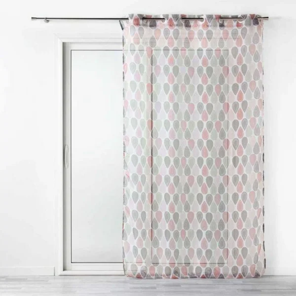 vente en ligne pas cher Paris Prix Rideau Voilage Palpito 140x240cm Rose 1