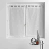 Achat Paris Prix Paire De Voilages Olympia 60x160cm Blanc 8