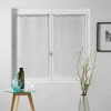 Paris Prix Paire De Voilages Milza 60x120cm Blanc prix pas cher 17