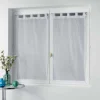 nouvelle saison Paris Prix Paire De Voilages Orion 60x160cm Blanc 16