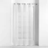 à prix très bas Paris Prix Rideau Voilage à Œillets Ajourela 140x240cm Blanc 14