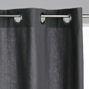 design à la mode VIDAXL Rideau Occultant Avec Anneaux En Metal Taupe 290×245 Cm 8