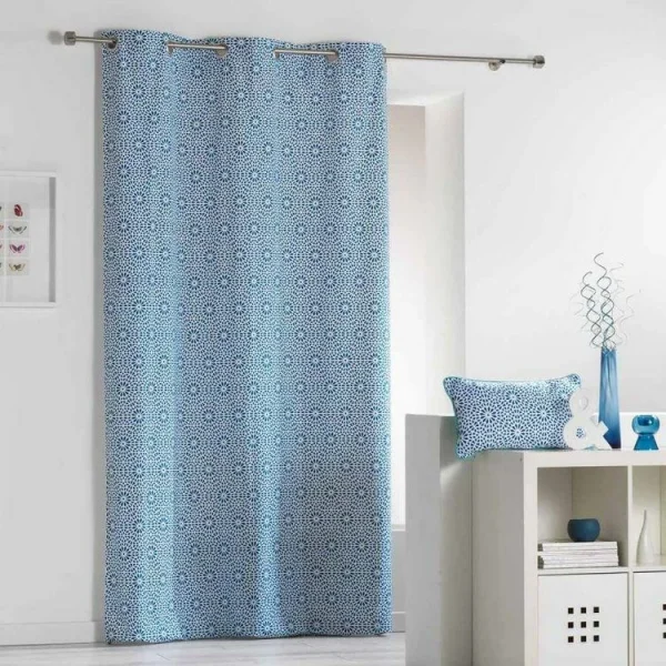 SOLDES TOUT À VIDAXL Rideau Occultant Avec Boucles 2 Pcs 140 X 245 Cm Vert 1