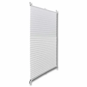à prix imbattables VIDAXL Store Plisse 70×150 Cm Blanc 12