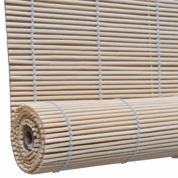 VIDAXL Stores A Rouleau Bambou Naturel 4 Pcs 120 X 160 Cm magasins pas chers 5