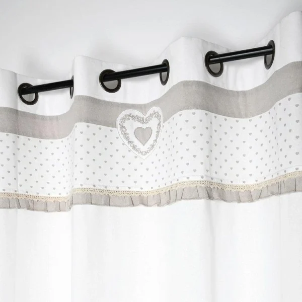 en ligne vente VIDAXL Rideaux Occultants Avec Crochets 2 Pcs Taupe 140×245 Cm 4
