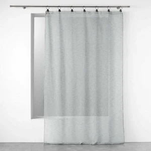 VIDAXL 2 Pcs Rideau A Passant Micro Satin Noir 140 X 225 Cm excellent qulity 12