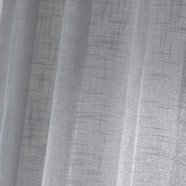 Paris Prix Paire De Voilages Haltona 60x160cm Gris magasin france 3