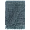 Pas Cher soldes France VIDAXL Couverture En Coton 160 X 210 Cm Bleu Indigo 17