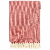 VIDAXL Couverture En Coton 220 X 250 Cm Rouge grande popularité 19