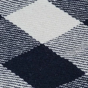 Couleurs variées VIDAXL Couverture Coton Carreaux 220 X 250 Cm Cm Bleu Marine 13