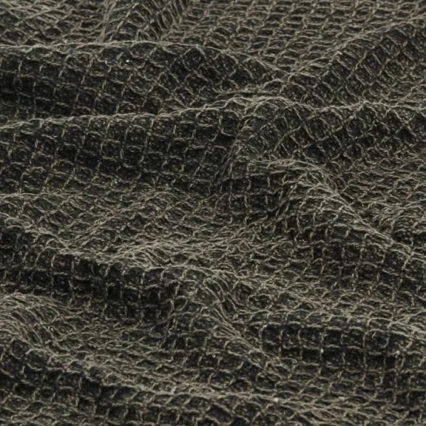 VIDAXL Couverture En Coton 160 X 210 Cm Anthracite/Marron l'unique style 7