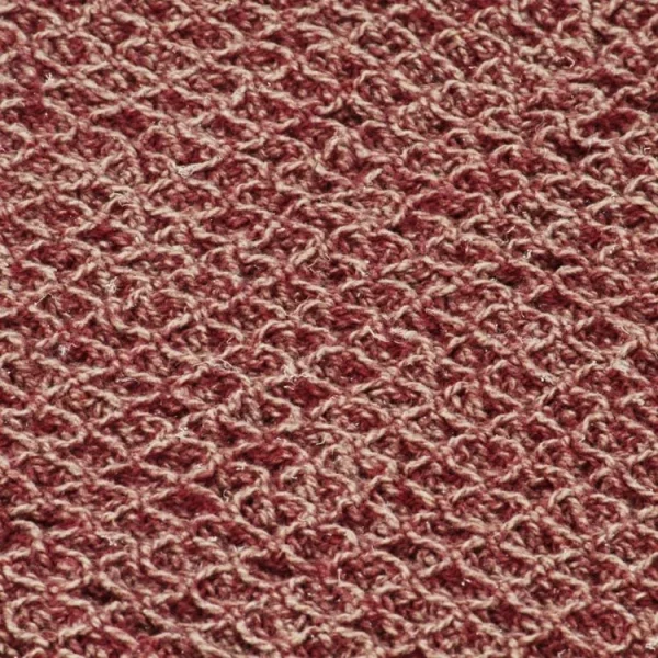 Prix très abordable VIDAXL Couverture En Coton 160 X 210 Cm Bordeaux 6