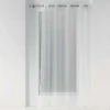 Livraison Standard/Rapide Paris Prix Rideau Voilage à Œillets Orion 140x240cm Blanc 16